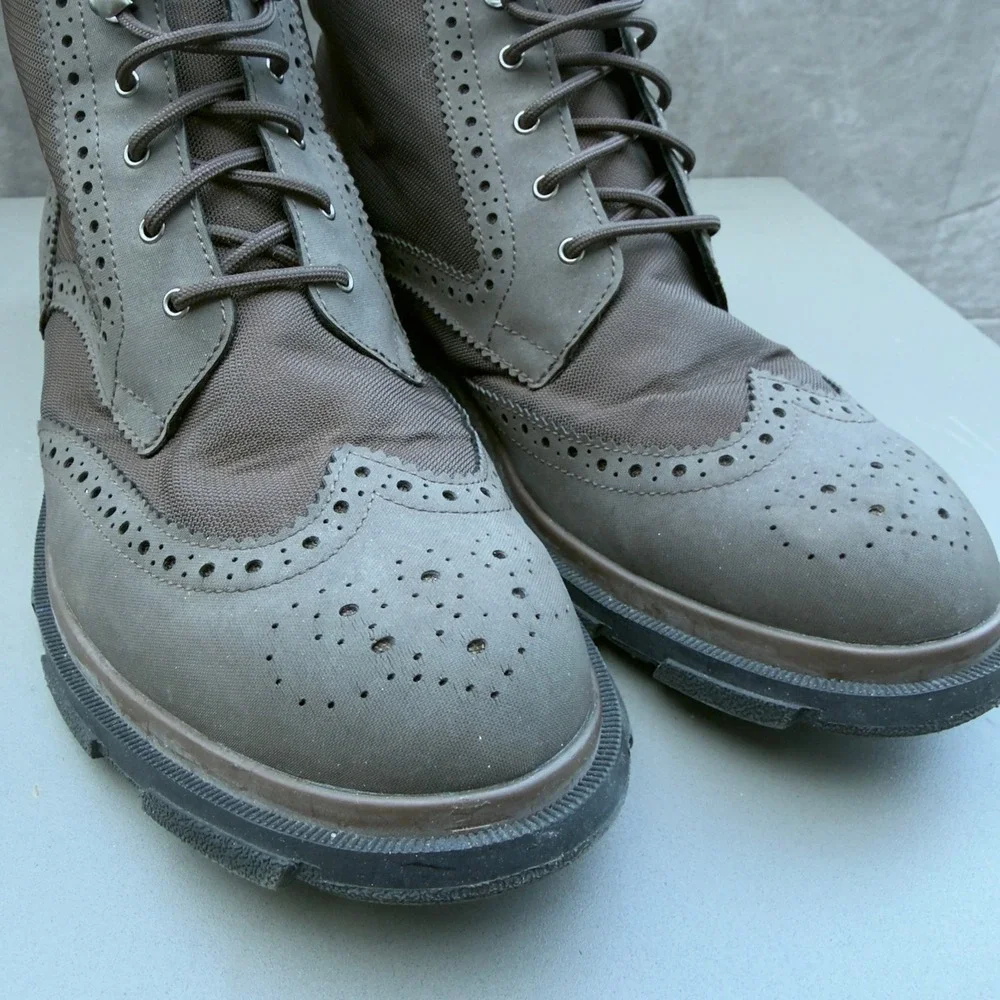 Swims Charles Waterproof Wingtip Boots Brown Mens Size 11